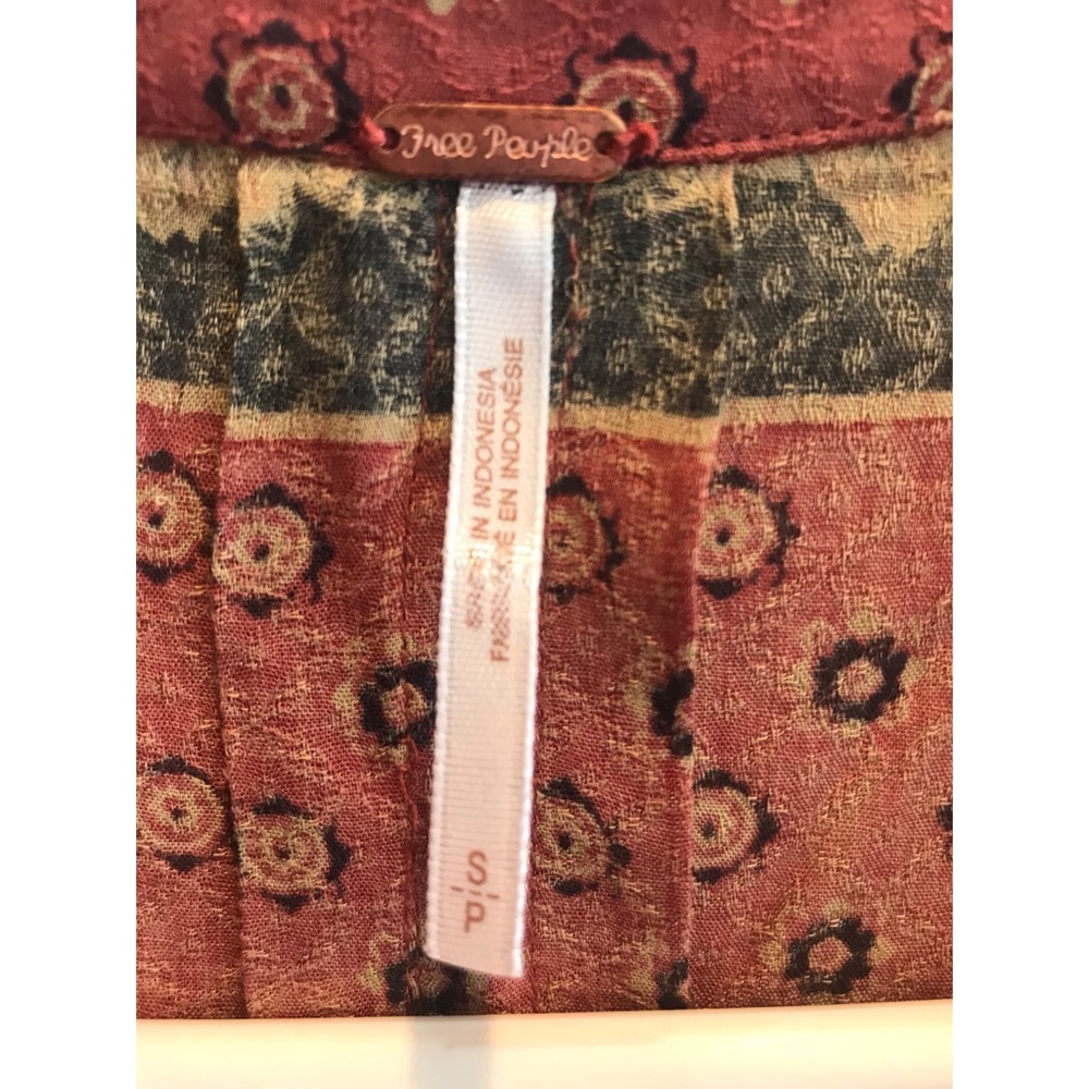 Free people long sleeve blouse - Picture 3 of 3